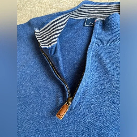 Vineyard Vines 1/4 Zip Sweater - Picture 4 of 9